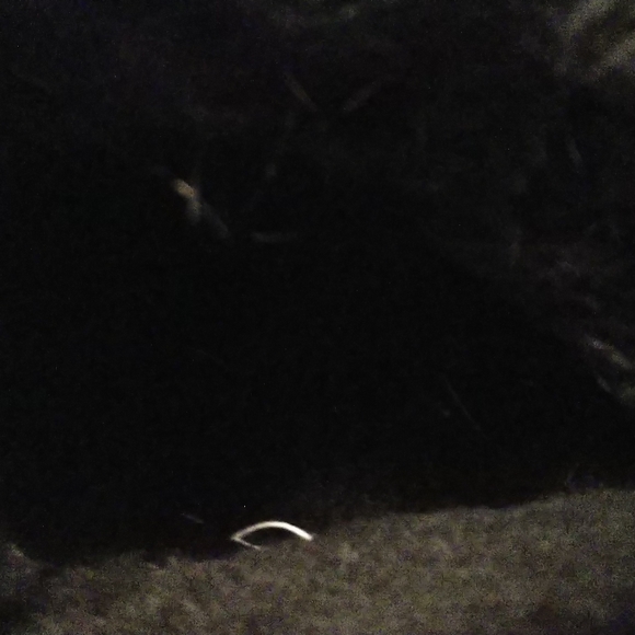 Gray suede sneaker/bootie with faux fur top sz 7 US - Picture 6 of 6